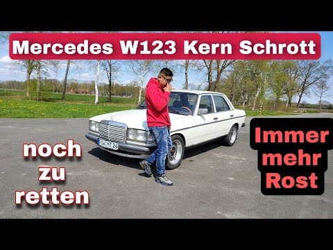 Help, Mercedes W123 core scrap! Is it worth investing money in? Professionals keep finding more r...