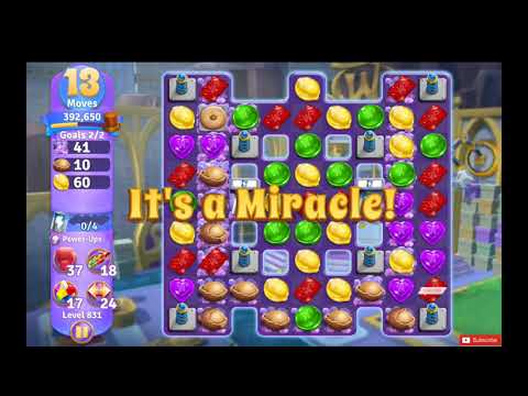 Wonka's World of Candy Level 831 NO BOOSTERS - A S GAMING ✔