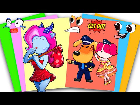 [PaperDIY] NEW Decorate SHERIFF LABRADOR BANS ANTEL from His House… What Went WRONG?! | Sticker Book