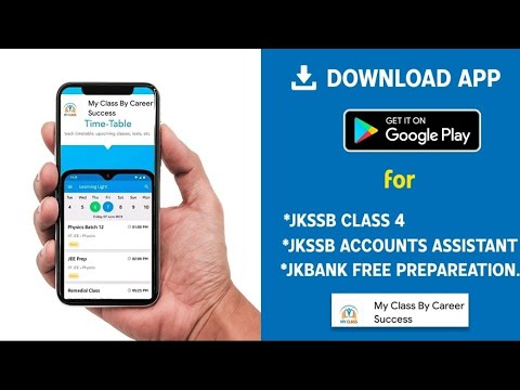 free  app for jkssb Acc Asst,class 4 and Jkbank Prep