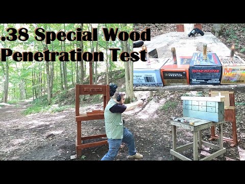 .38 Special Wood Penetration Test