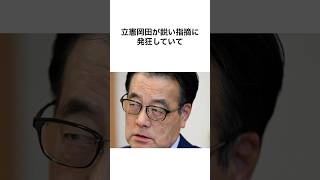立憲岡田氏の雑学　#shorts #政治 #雑学