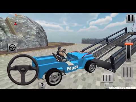 Offroad Police Transporter: Police Cargo Games Simulator Driving #XBR - Android GamePlay FHD