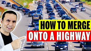 HOW TO MERGE ONTO A HIGHWAY || GREAT TIPS FOR HIGHWAY || HELPFUL ROAD TEST TIPS BY TORONTO DRIVERS