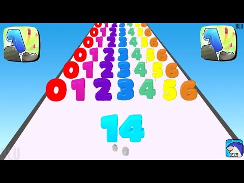▶️ Grade Run 3D Number Run - All Levels Videos gameplay iOS, Android All game mobile MaxLevels