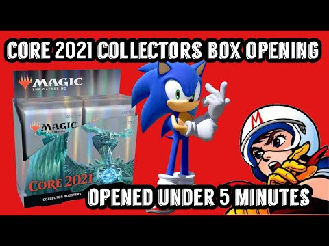 Core 2021 Collectors Box Opening SPEED RUN Under 5 Minutes