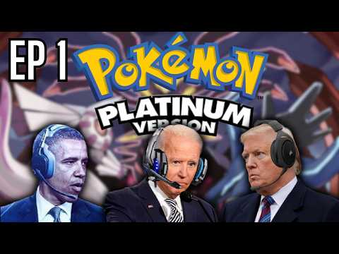 Presidents Play Pokemon Platinum Nuzlocke! (Episode 1)