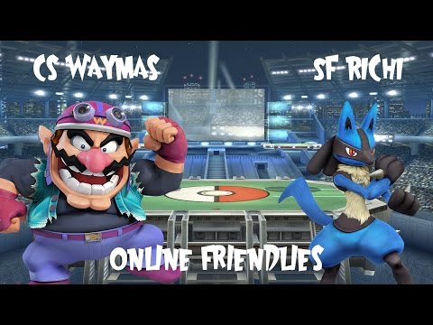 CS Waymas(Wario) vs SF Richi(Lucario) Online friendlies