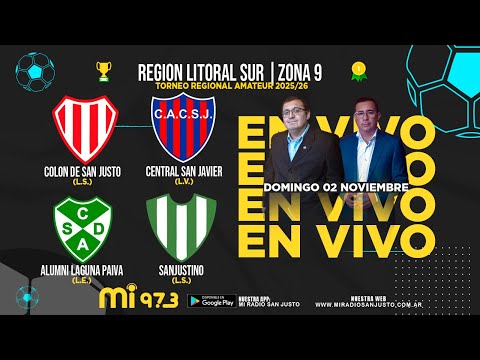 ⚽TORNEO REGIONAL - ALUMNI LAGUNA PAIVA VS SANJUSTINO EN VIVO