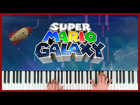 Space Junk Galaxy | Super Mario Galaxy | Piano Cover (+ Sheet Music)