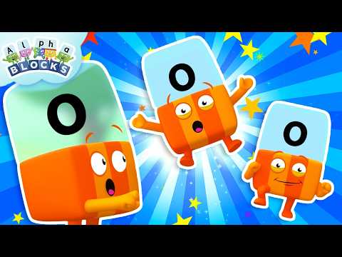 The Best of Alphablock O  | Learn to Read and Spell for Kids | Alphablocks