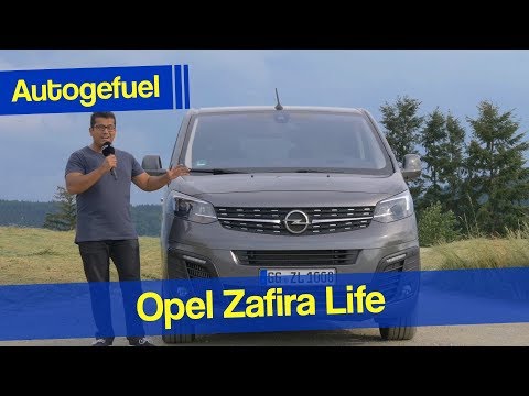 The new Zafira is now a big family van! Opel Zafira Life REVIEW Vauxhall Vivaro