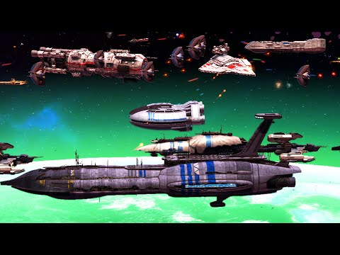 Intense Mid-Clone Wars Space Battles! - Star Wars: Fall of the Republic Mod S3E10