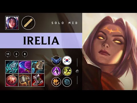 Irelia Mid vs Kog'Maw - KR Diamond Patch 25.24