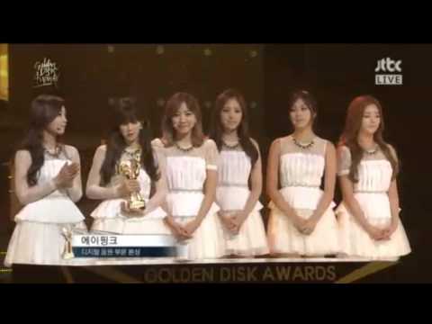 140116 GDA Digital Bonsang - APink & Davichi