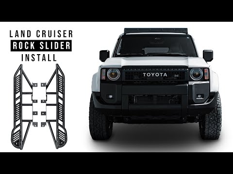 2024 Toyota Land Cruiser Rock Slider Install