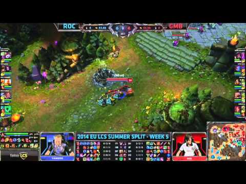 GMB vs FNC - 2014 EU LCS W5D2