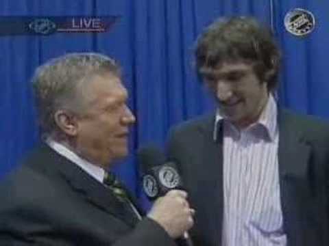 Funny Ovechkin Interview