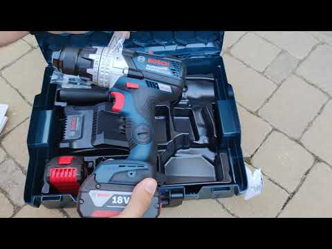 Дрель-шуруповерт ударная  Li-Ion 18 В GSB 18V-110 C BOSCH (06019G030D)