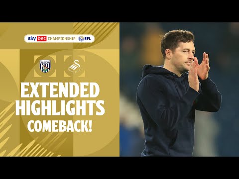 EPIC COMEBACK! | West Brom v Swansea City extended highlights