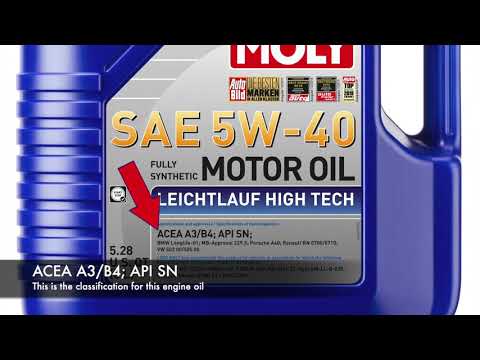 Humble Mechanic - LIQUI MOLY - Engine Oil SPEC!