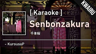 Download lagu [Karaoke] Senbonzakura - KurousaP mp3