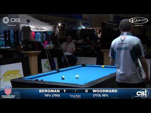 USBTC 10-Ball: Justin Bergman vs Skyler Woodward Finals Set 2