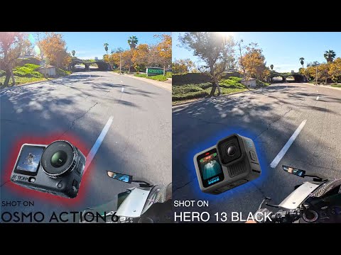 DJI Osmo Action 6 против GoPro Hero 13 Black!