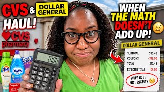 🛒 CVS + Dollar General Couponing Haul | When the Math DOESN’T Add Up! 😩💰