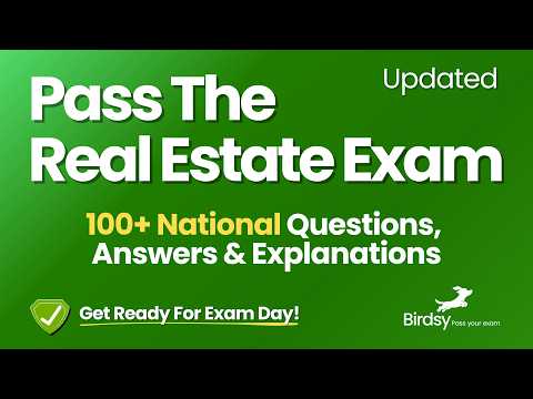 🎯 Master the Real Estate Exam 2026: 100+ MCQs for Comprehensive Review!
