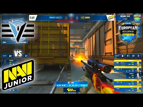 NAVI Junior vs Project Eversio - European Development Championship 3 | CSGO HIGHLIGHTS