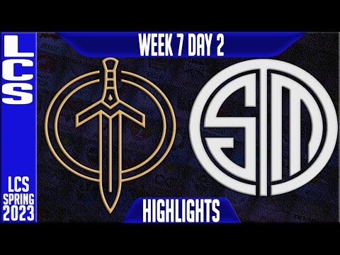 GG vs TSM Highlights | LCS Spring 2023 W7D2 | Golden Guardians vs Team Solomid