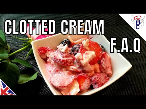 Clotted Cream What Is It? How Do I Eat Cornish Clotted Cream? How To Use Clotted Cream Recipe Liquid