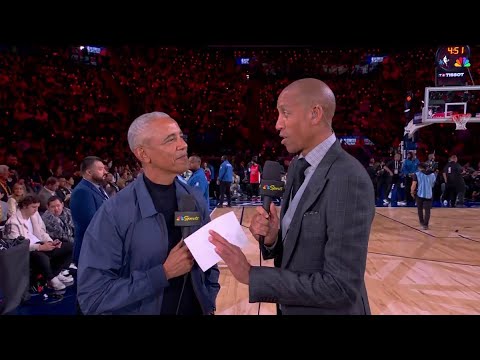 President Obama talks international hoops at All-Star Game