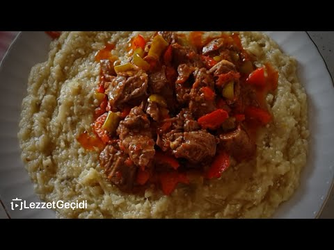 Hünkar Beğendi Tarifi - Etli Közlenmiş Patlıcan Yemeği Nasıl Yapılır