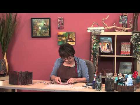 Preview | Stencil Girl Mixed Media Sampler Journal with Mary Beth Shaw