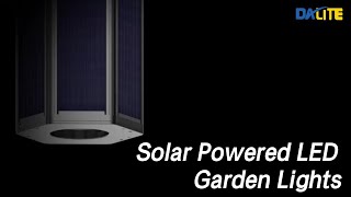 Hexagonal Module Solar Powered LED Garden Lights Split Mode 120/180WP For Street
