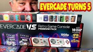 Evercade Turns 5:  Affordable Retro & Latest Releases