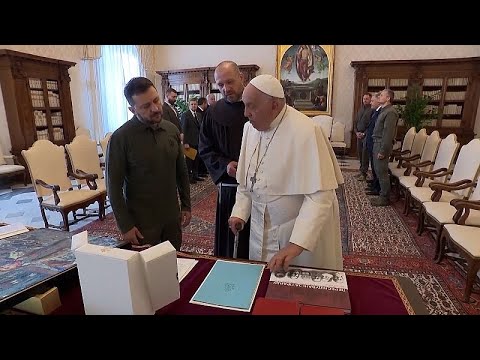 WATCH: Pope Francis meets Zelenskyy to discuss a path to peace