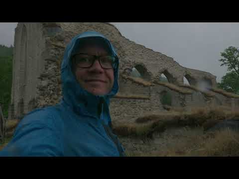 Äntligen regn! Alvastra klosterruin