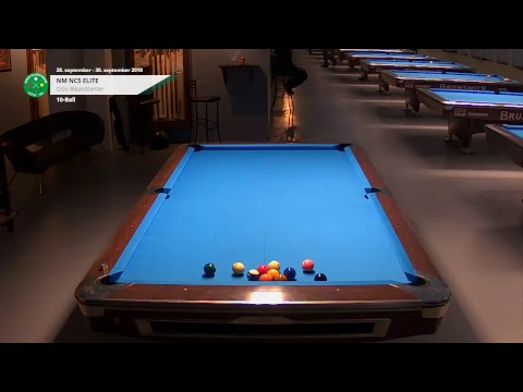 NM 10-Ball 2018 - bord 12, lørdag del 2