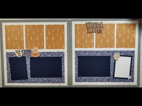 Two page layout with Creative Memories Croptoberfest 2023 Accessory Paper & Embellishments 10.5.23