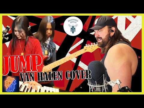 Eddie Would Be Proud!! | JUMP by Van Halen | Missioned Souls | family band studio cover | REACTION