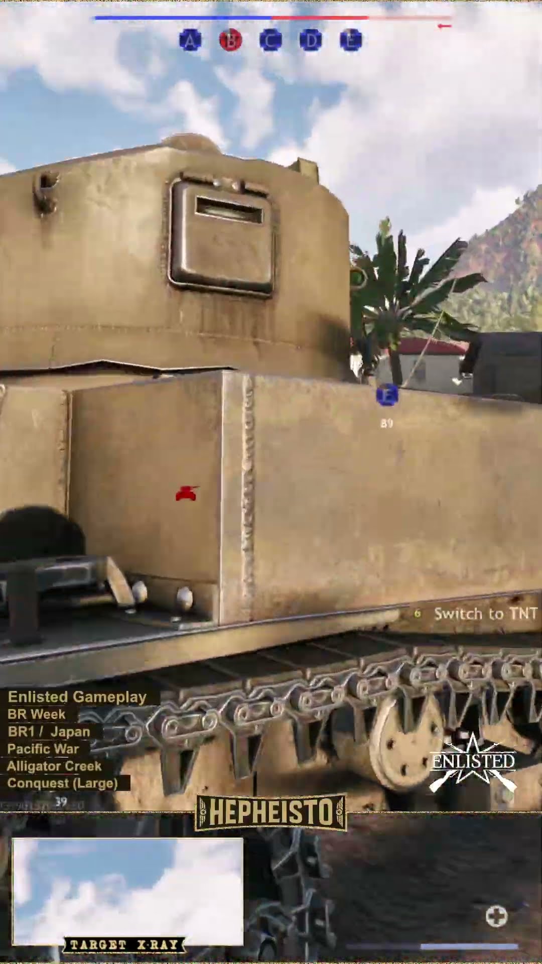 Anti Tank Gunner eliminates Tank with Explosion Pack