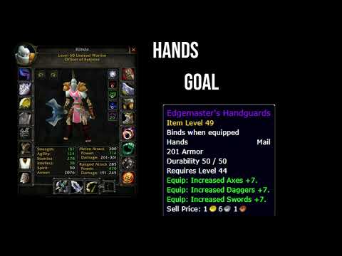 Klinda Classic WoW:  Phase 1 Gear Update 30/09/2019