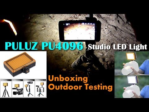 LED lempa fotoaparatui 860 liumenų Puluz video