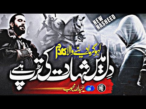 Motivational Nasheed 2024- Dil Mein Shahadat Ki Tarap-Abdullah Mehboob - Cheetah Productions- Tarana