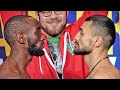 TERENCE CRAWFORD GIVES DAVID AVANESYAN DEATH STARE AT WEIGH IN! ICE COLD AHEAD OF RING RETURN!