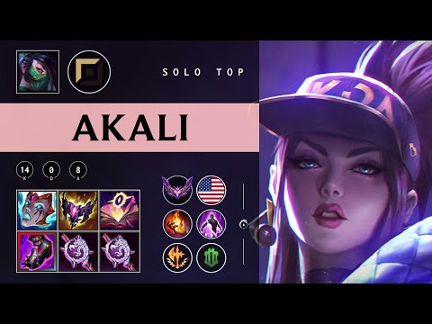 Akali Top vs Urgot - NA Master Patch 25.24