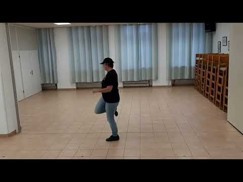 Footloose Lernvideo Teach & Dance Line Dance Biene Teil 1